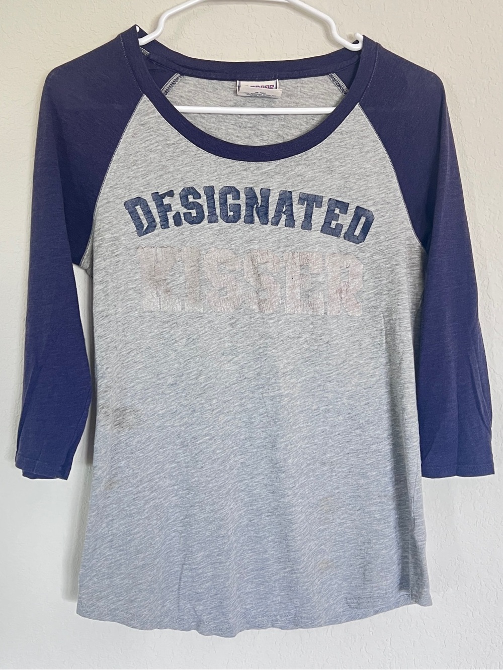 RARE Victoria’s Secret Pink MLB New York Yankees NY 3/4 Sleeve Raglan Shirt